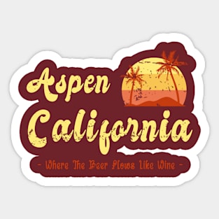 Dumb And Dumber | Aspen California Sticker